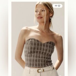 Maeve Strapless Corset Top